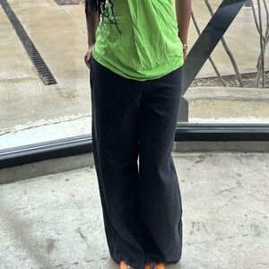 Old Navy Black Straight Leg Jeans